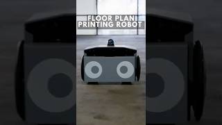 This robot prints floor plans to speed up construction