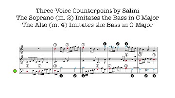 Video 10.5--A Three-Voice Counterpoint by Salini