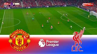 Manchester United vs Liverpool - Premier League 2026 Epl | Full Match All Goals | Pes 21 Gameplay