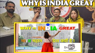 Reaction On WHY IS INDIA GREAT | भारत महान क्यों है | ADELPHI MOTION PICTURES | ANAND SHRIVASTAVA.