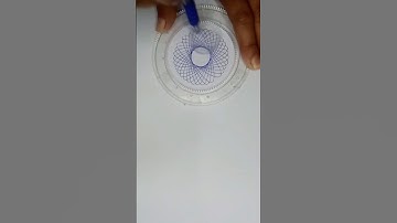 Easy Spirograph pattern#asmr# #satisfying#trendingshorts#2025