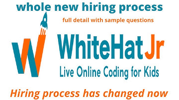 Updated Hiring Process of Whitehat Jr.