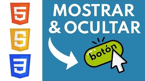 ➡️Cómo OCULTAR un ELEMENTO del HTML con JAVASCRIPT