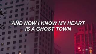 Ghost Town / Adam Lambert - Lyrics