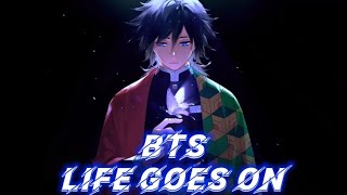 [Nightcore] BTS - Life Goes On