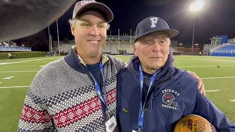 Wilmignton Friends Football coach Bob Tattersall w...