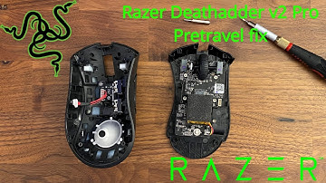 Razer Deathadder v2 Pro Wireless Teardown and Pretravel Fix