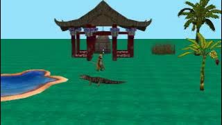 Monyet berbaik hati kepada buaya - Shania Salsabila