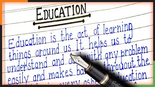 Write simple english essay on Education | Best essay writing How to write easy essay on Education.