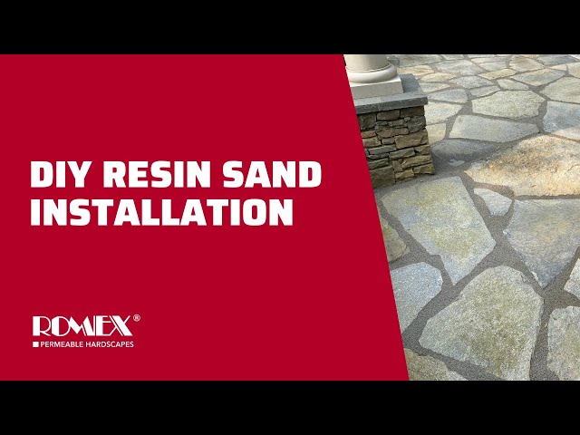 ROMEX® EASY - DIY Resin Sand Installation