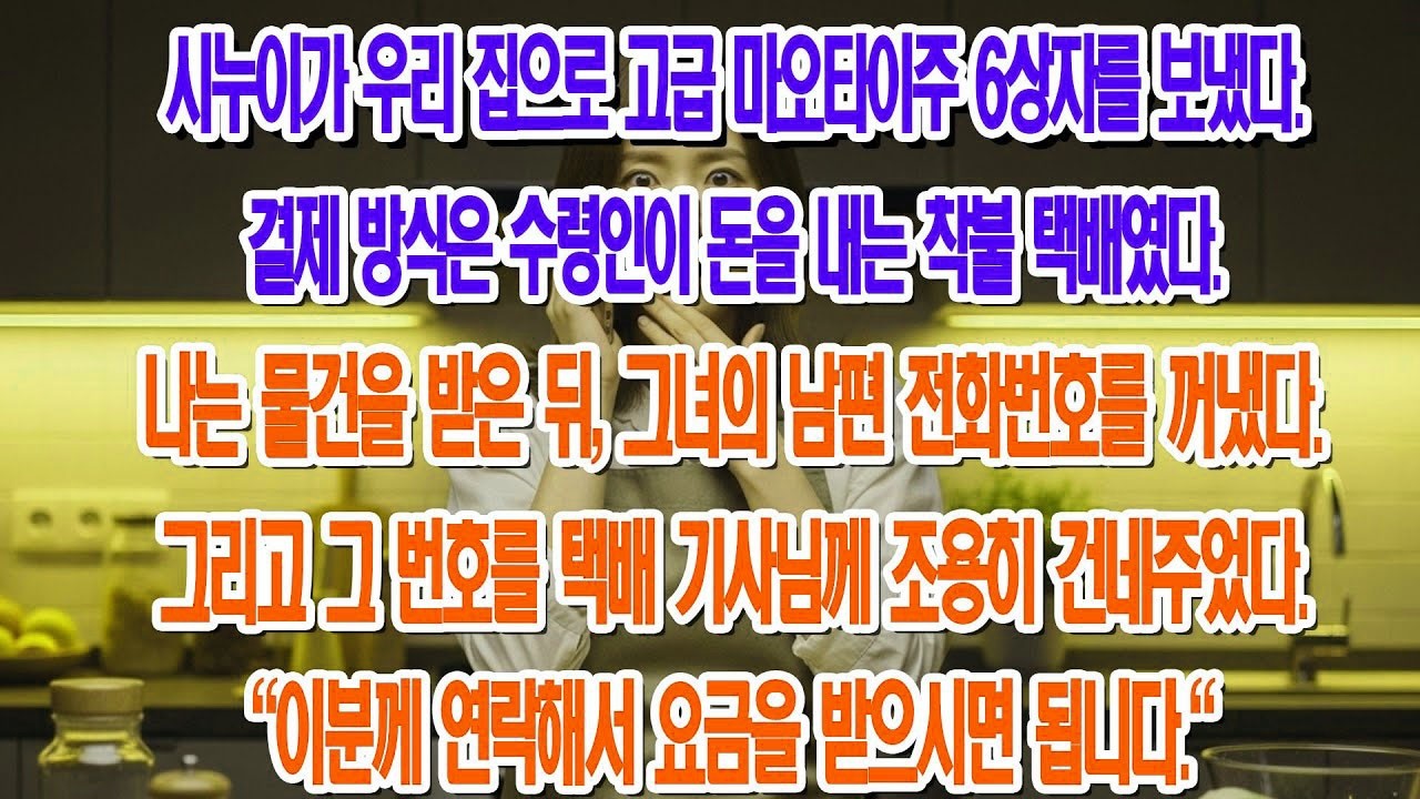나를 호구로 본 시누이, 580만원짜리 선물로 인생을 가르쳤죠     부모자식갈등   사연 이야기   오디오북