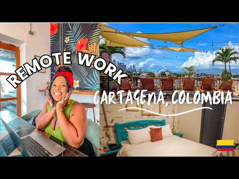 Remote (social) work diaries 🇨🇴 : finding balance, laundry, working out in cartagena, colombia