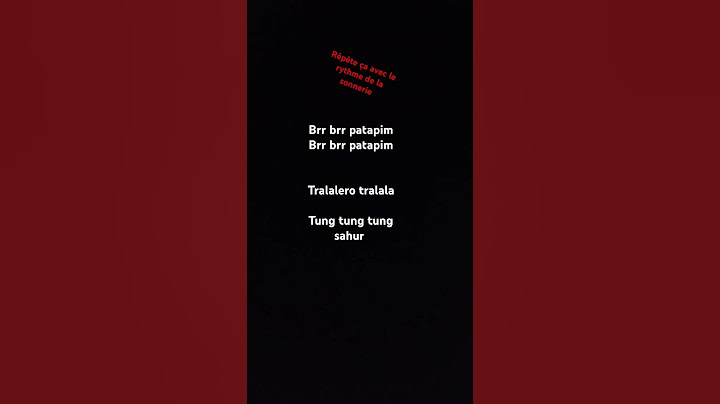 ça marche ou pas