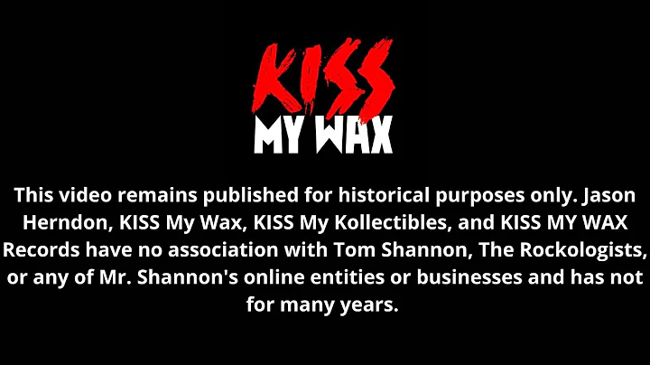 KISS My Wax - Episode 1: The First KISS