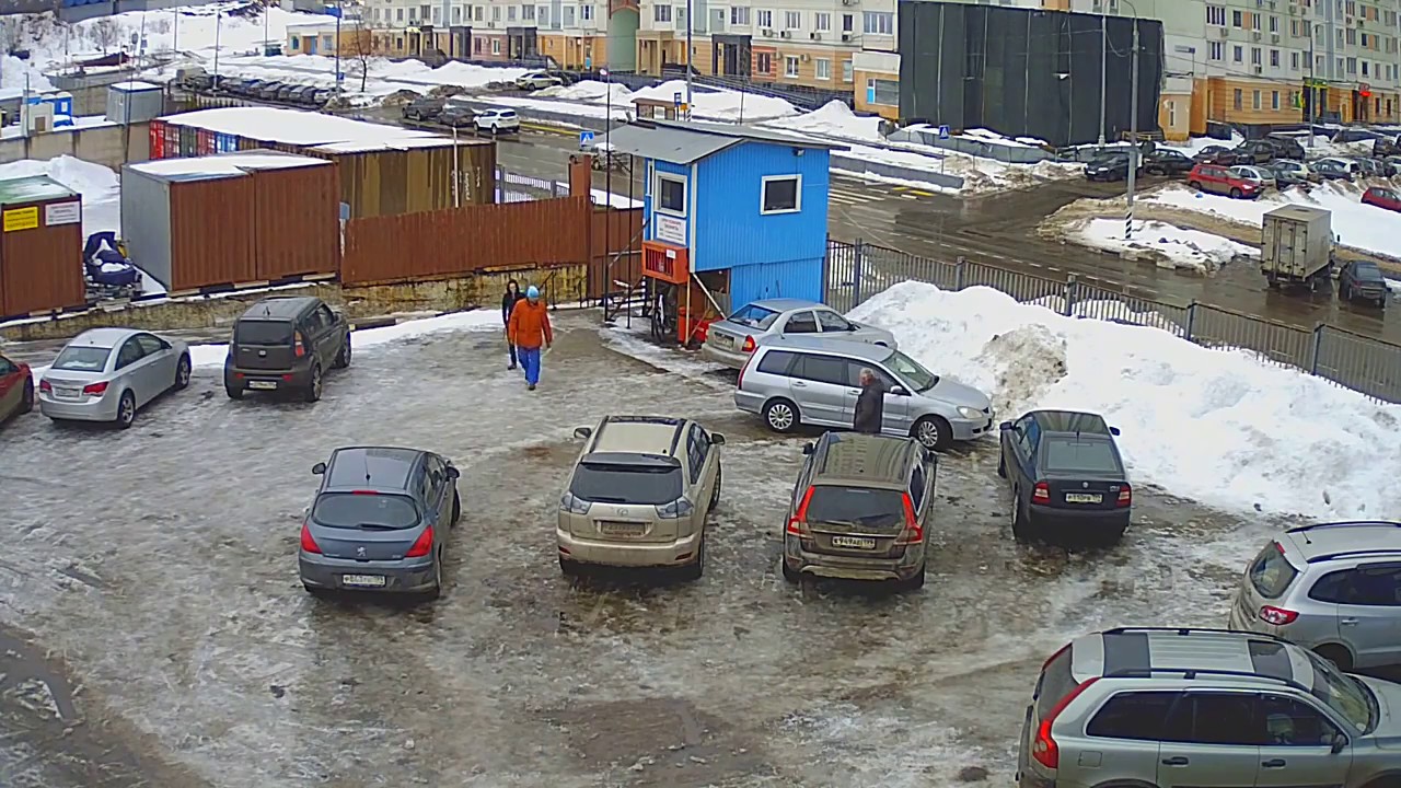 Видео с камеры BEWARD BD4330DM (день) - YouTube