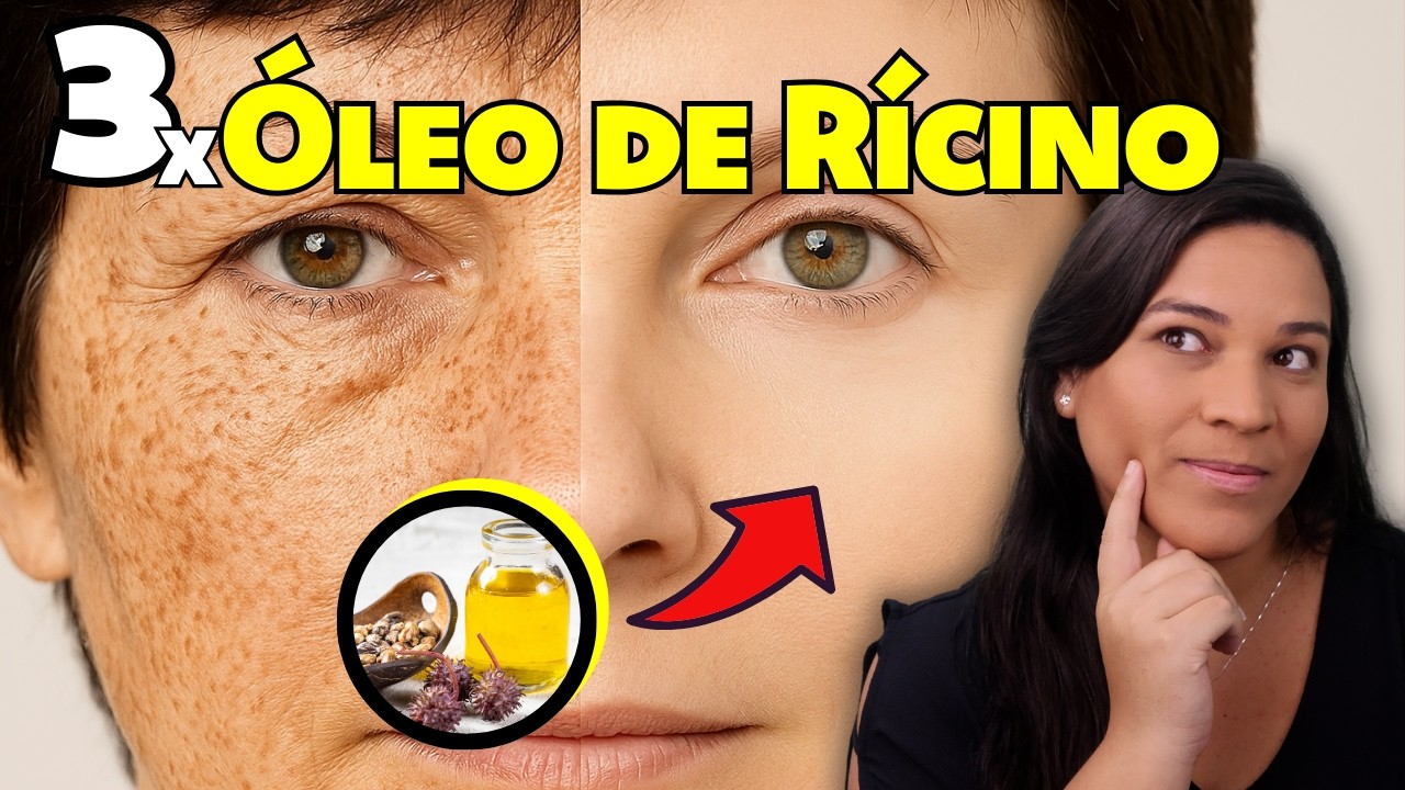 BOTOX Natural: Óleo de Rícino para seu rosto!