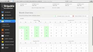 Dripable Tutorial - How To Schedule A Project Weekly