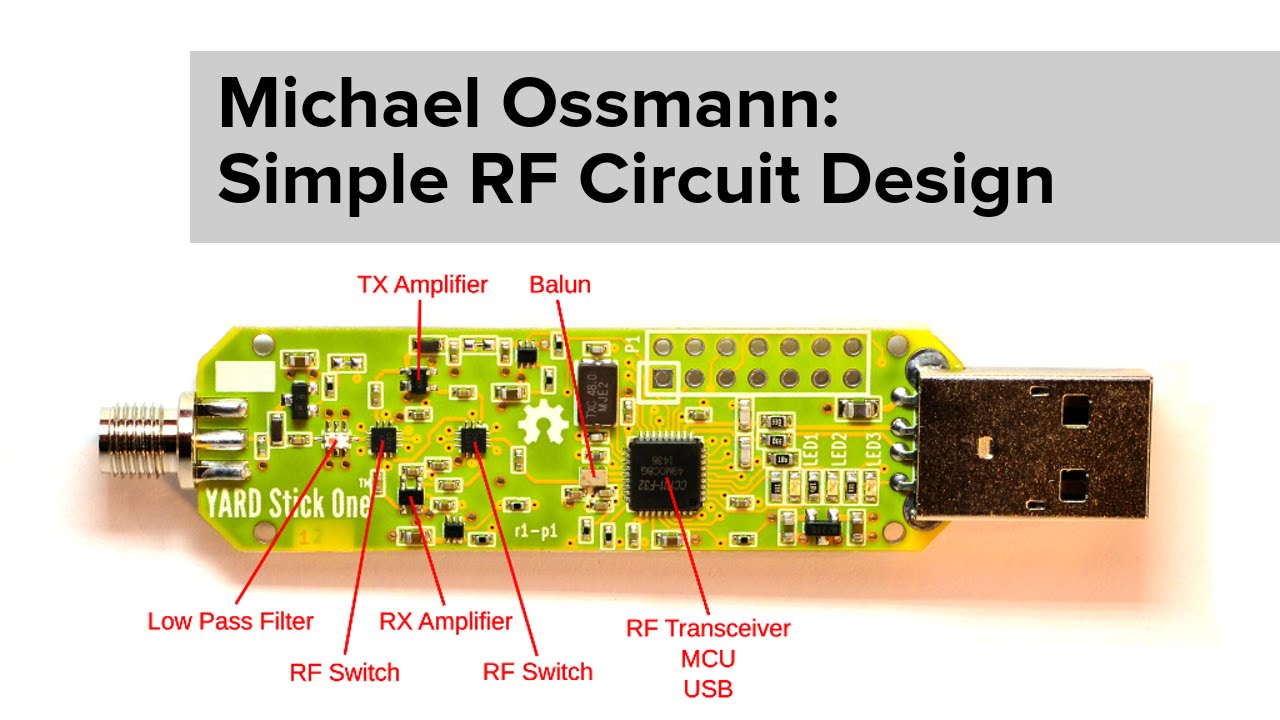 Michael Ossmann Simple Rf Circuit Design Youtube