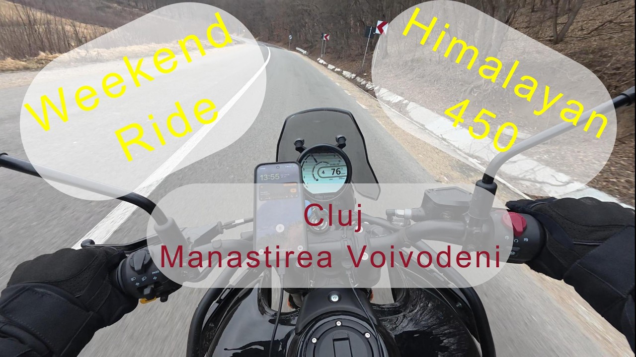 Weekend Ride Cluj - Manastirea Voivodeni (Himalayan 450)