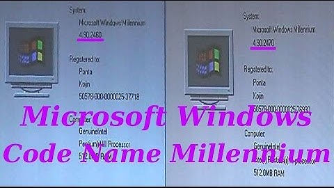 Microsoft Windows Millennium Edition [2460 Beta 2 and 2470 Beta 2]