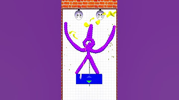 Draw To Smash; Gaming Short Logic Puzzle game lavel3202 #drawtosmash #shortsfeed#logicpuzzle#games