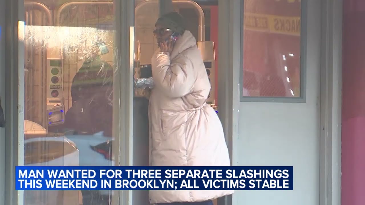 Man wanted for three separate slashing attacks in Brooklyn