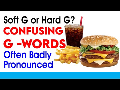 Hard G or Soft G? | Confusing 'G' Words Often Mispronounced | ABC Bytes