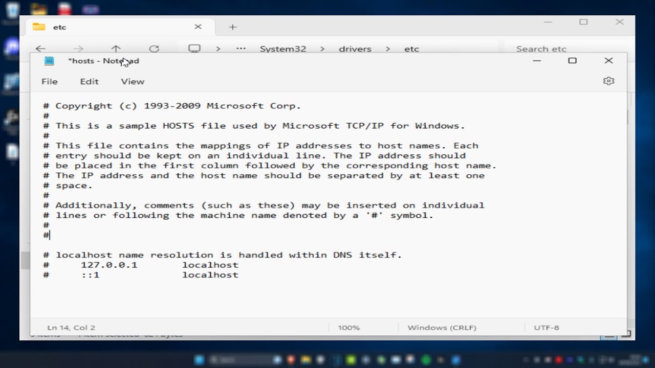 How To Edit Hosts File in Windows 11 - YouTube