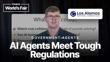 Government Agents: AI Agents Meet Tough Regulations — Mark Myshatyn, Los Alamos National Lab
