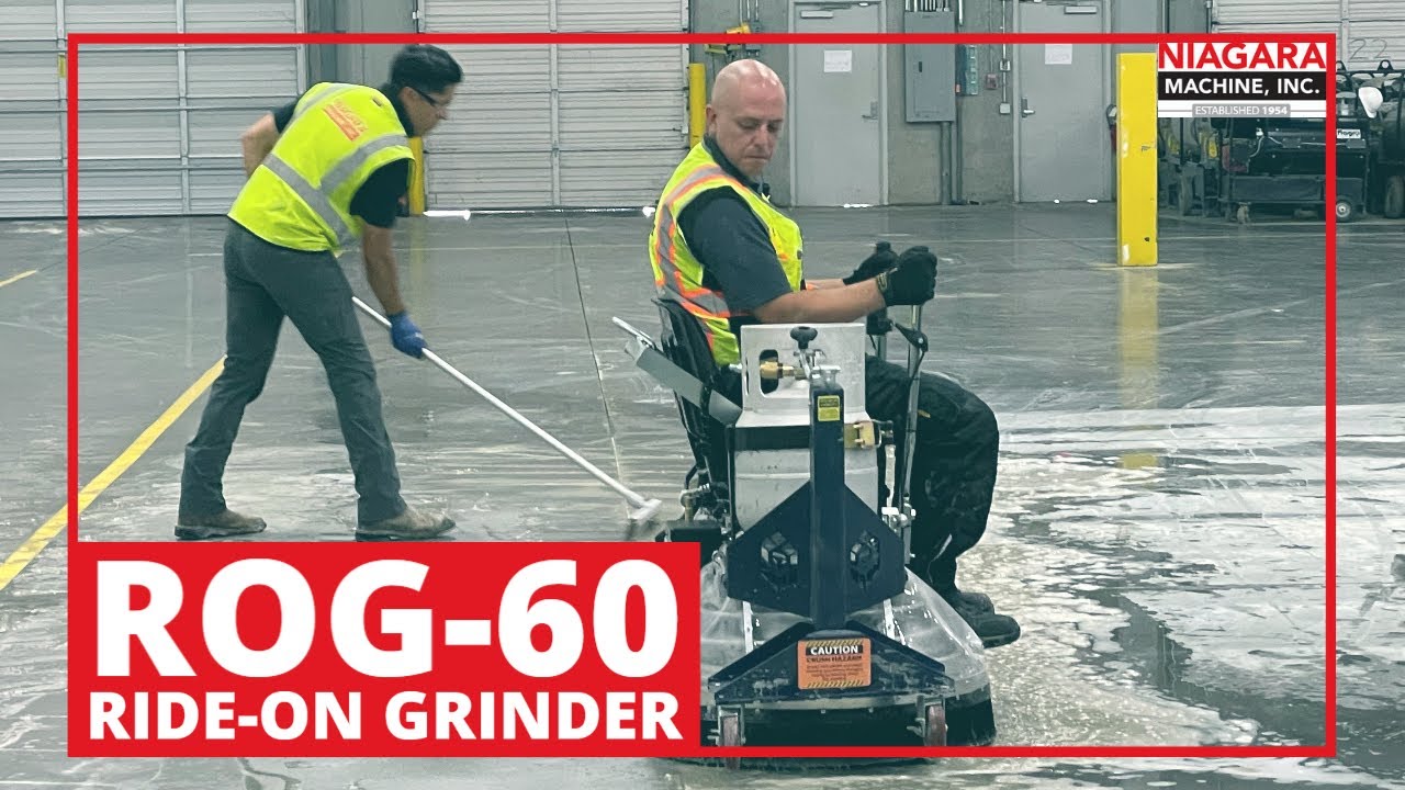 RideOn Concrete Grinder YouTube