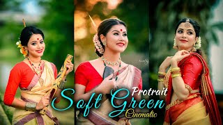 Soft Green Color Grading Tutorial Lightroom photo edite like a pro Lightroom preset  screenshot 5
