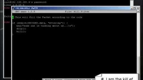 Ettercap hacking tutorial