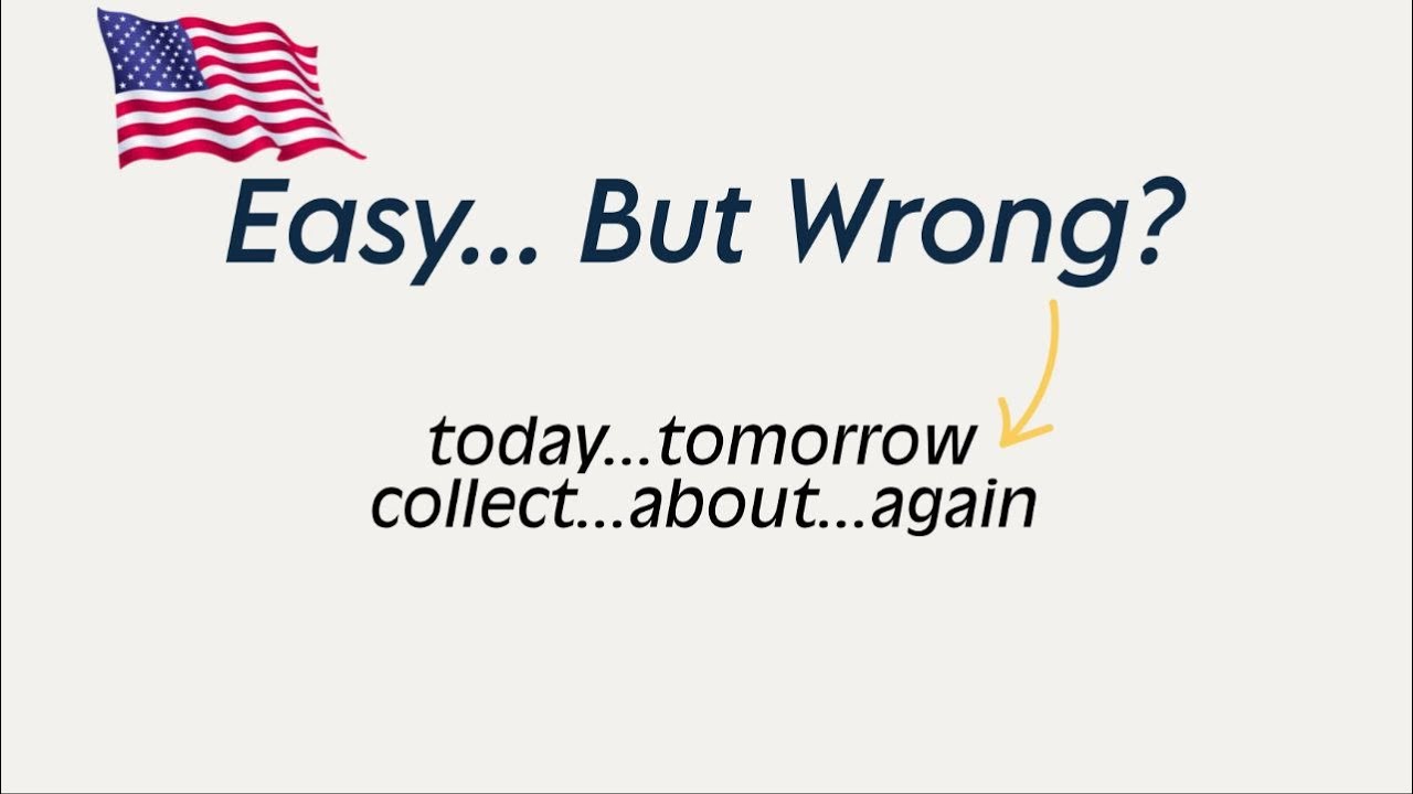 You’re Mispronouncing These “Easy” English Words (Fix Them Now!)