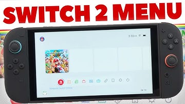 Switch 2 vs Switch 1 - Menu Comparison