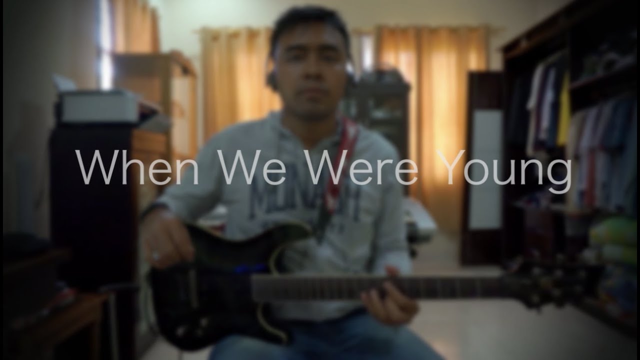Adele - When We Were Young (Guitar Cover by Adri Humam)