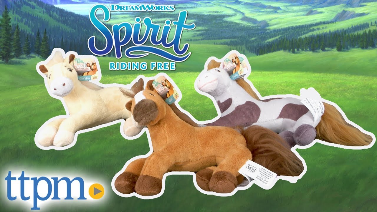 spirit riding free plush toys