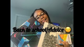 WHAT YOU NEED AS AN 8TH GRADER|ADVICE😌