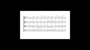 String Quartet No.2 Movement 4 by Benjamin McLean