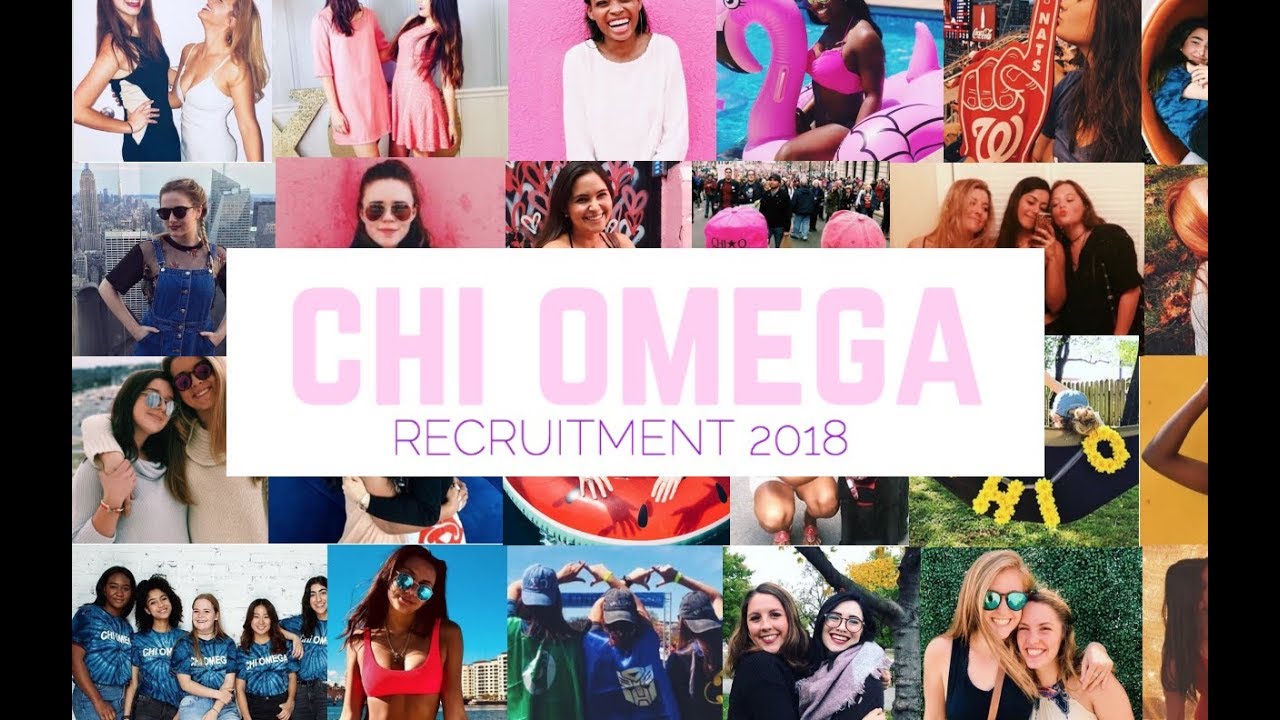 GW Chi Omega Recruitment 2018