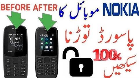 How To Do Hard Reset in Nokia 105 - Factory Reset