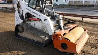 Compaction wheels for excavators