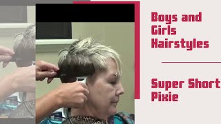 (Pixie Haircut) Older Women Short Hairstyles Over 50