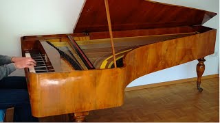 Robert Schumann, Intermezzo (Faschingsschwank aus Wien) op. 26, Fortepiano Johann Schanz