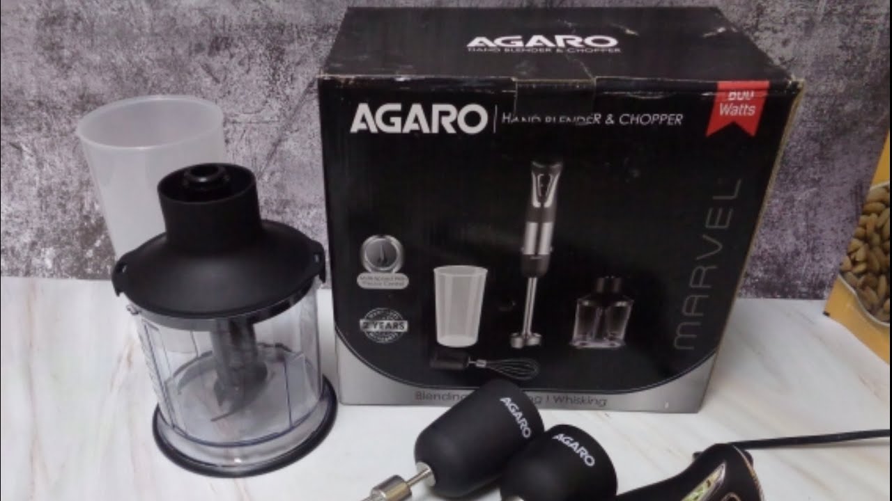 Agaro Marvel Hand Blender And Chopper Review In Hindi gsdailyrecipes