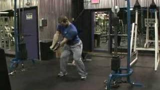 Diagonal Tricep Chop