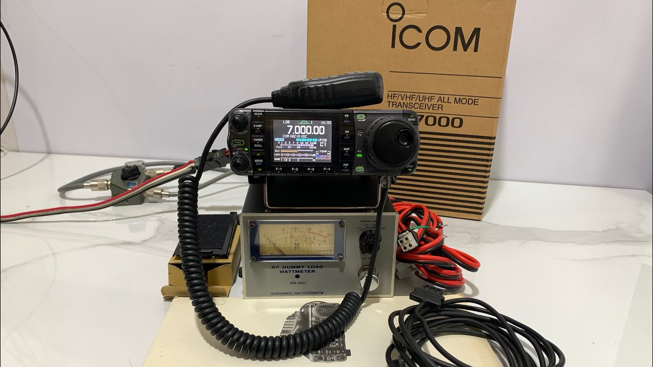 Icom IC-7000 HF/VHF/UHF 130/50/50 Duzbuk (Jilid-2) - YouTube