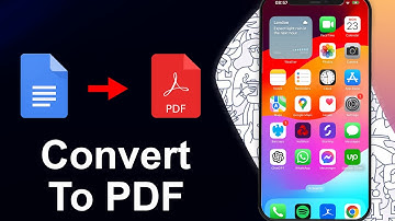 How To Convert Google Docs To PDF in Mobile (Step By Step)