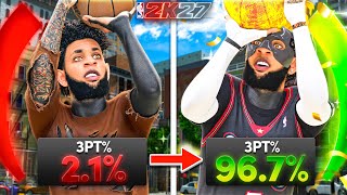 DO THIS to SHOOT BETTER in 2K27🤫 *BEST JUMPSHOTS + SETTINGS*‼️