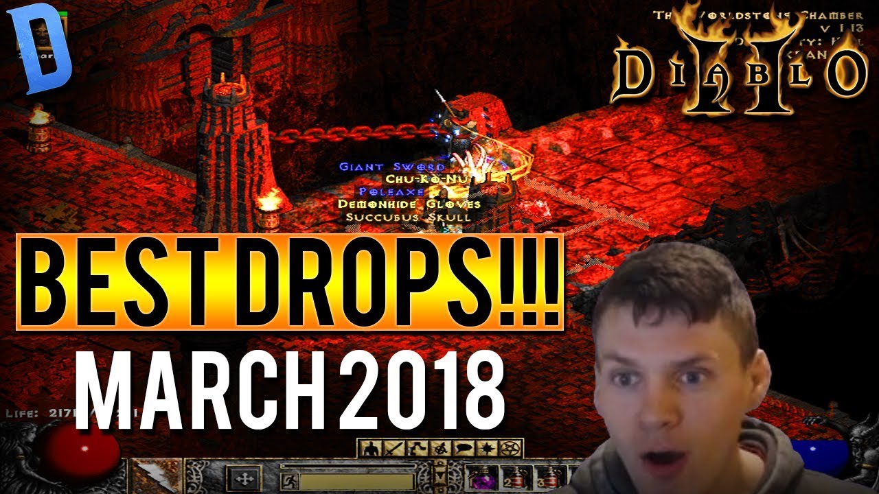Diablo 2 Best Drops March 2018 YouTube