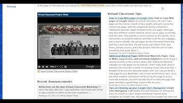 Embedding a Presentation in Google Sites